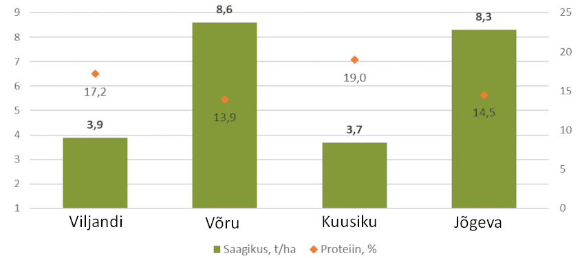 Suvinisu Calixo katsetulemused 2022